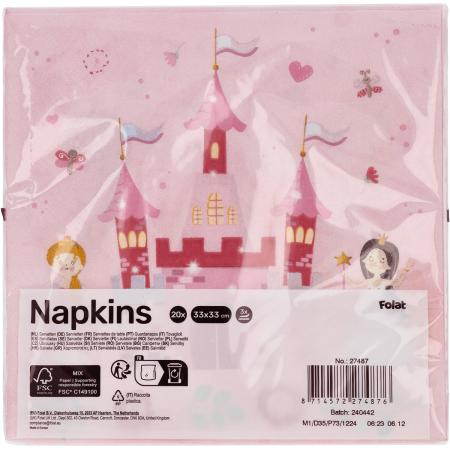 Pretty Princess Party Servietten Pretty Princess Party Servietten